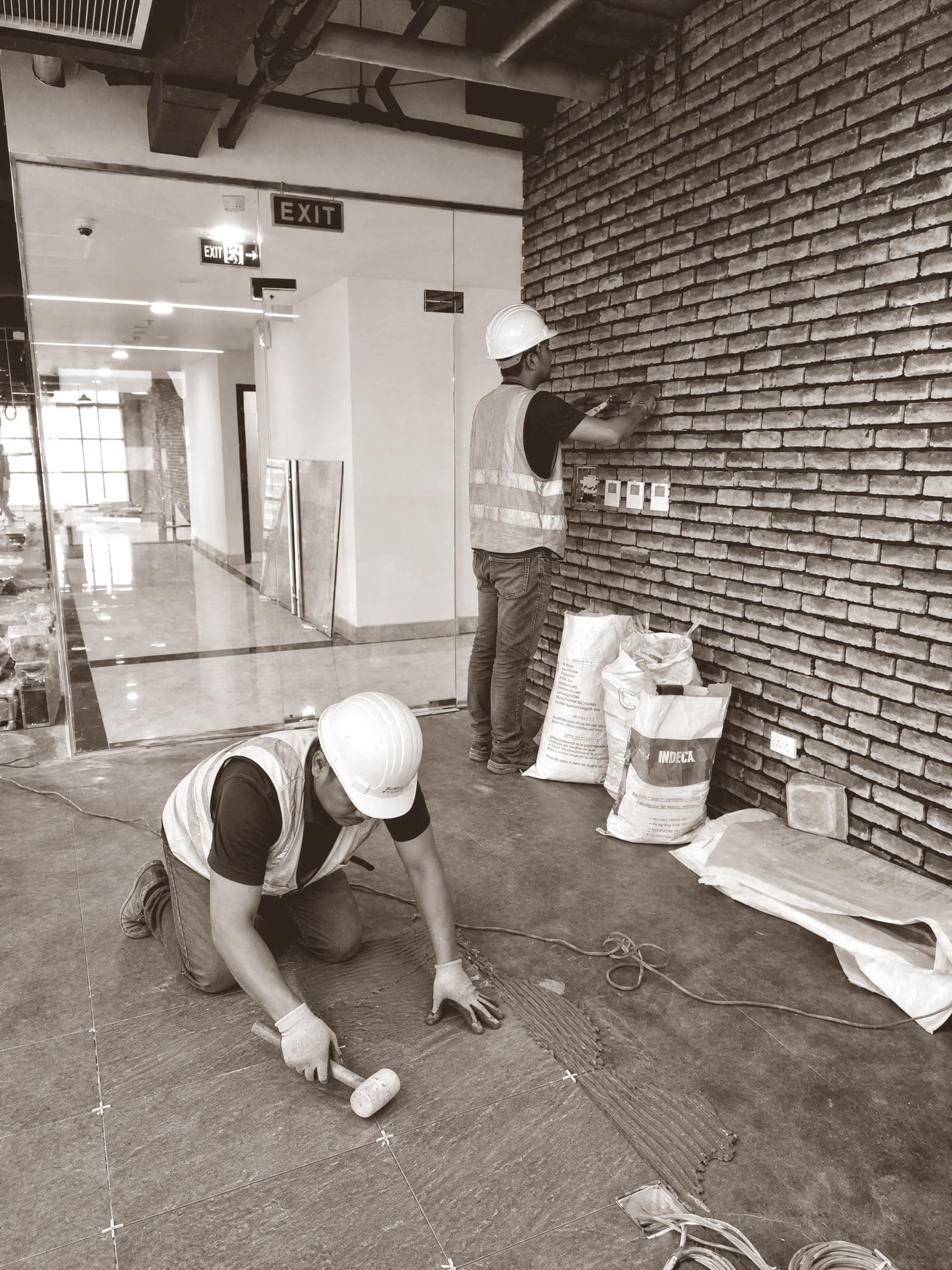 Latte Hub Office — Quá trình thi công 2