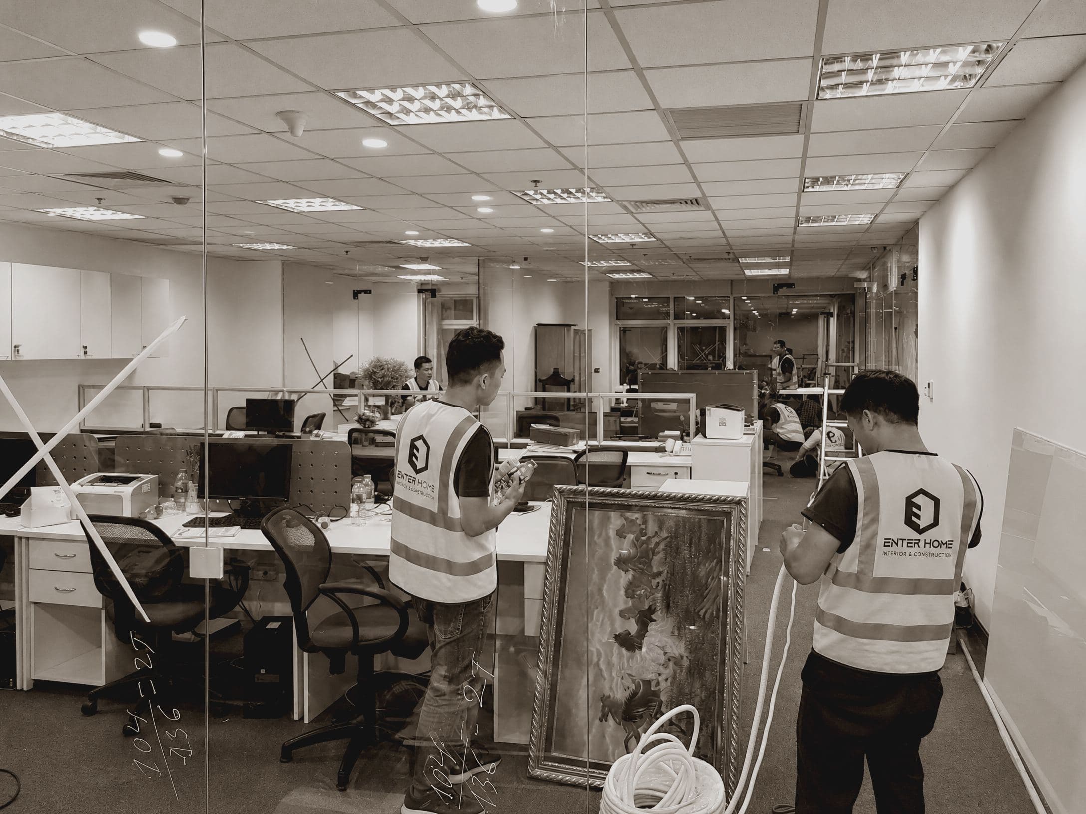 Alleviare Office — Quá trình thi công 3