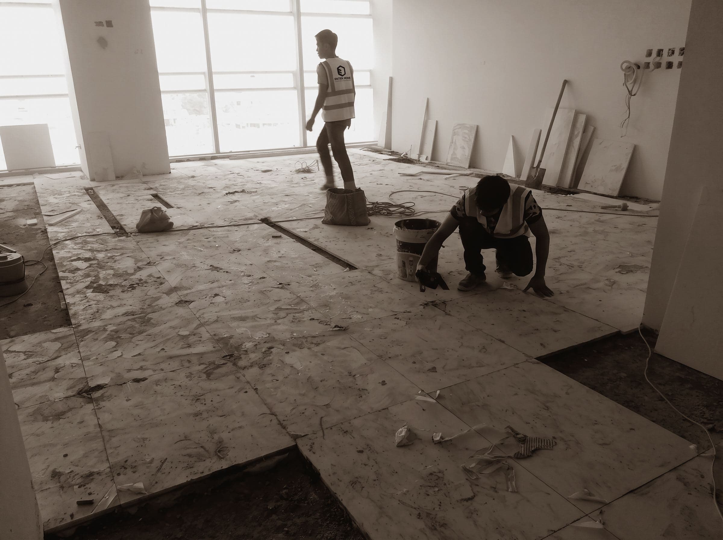 MIK Group Office — Quá trình thi công 4